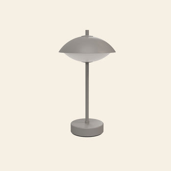 Fritz Hansen Clam Portable Lamp Nine Grey
