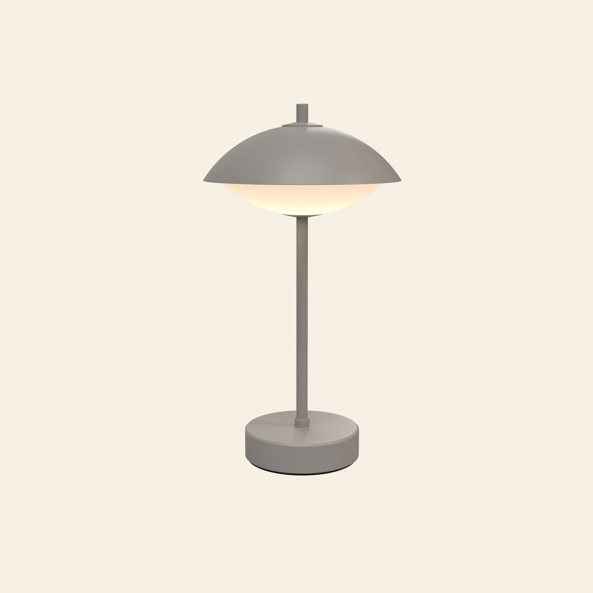 Fritz Hansen Clam Portable Lamp Nine Grey