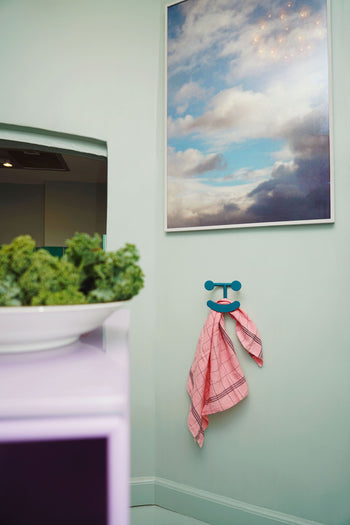 Fritz Hansen Happy Hook Dark Turquoise