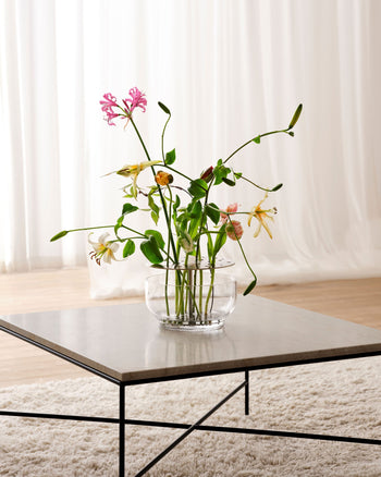Fritz Hansen Ikebana Vase Large Brushed Stainless Steel