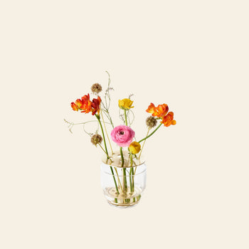 Fritz Hansen Ikebana Vase Small Brass Plated