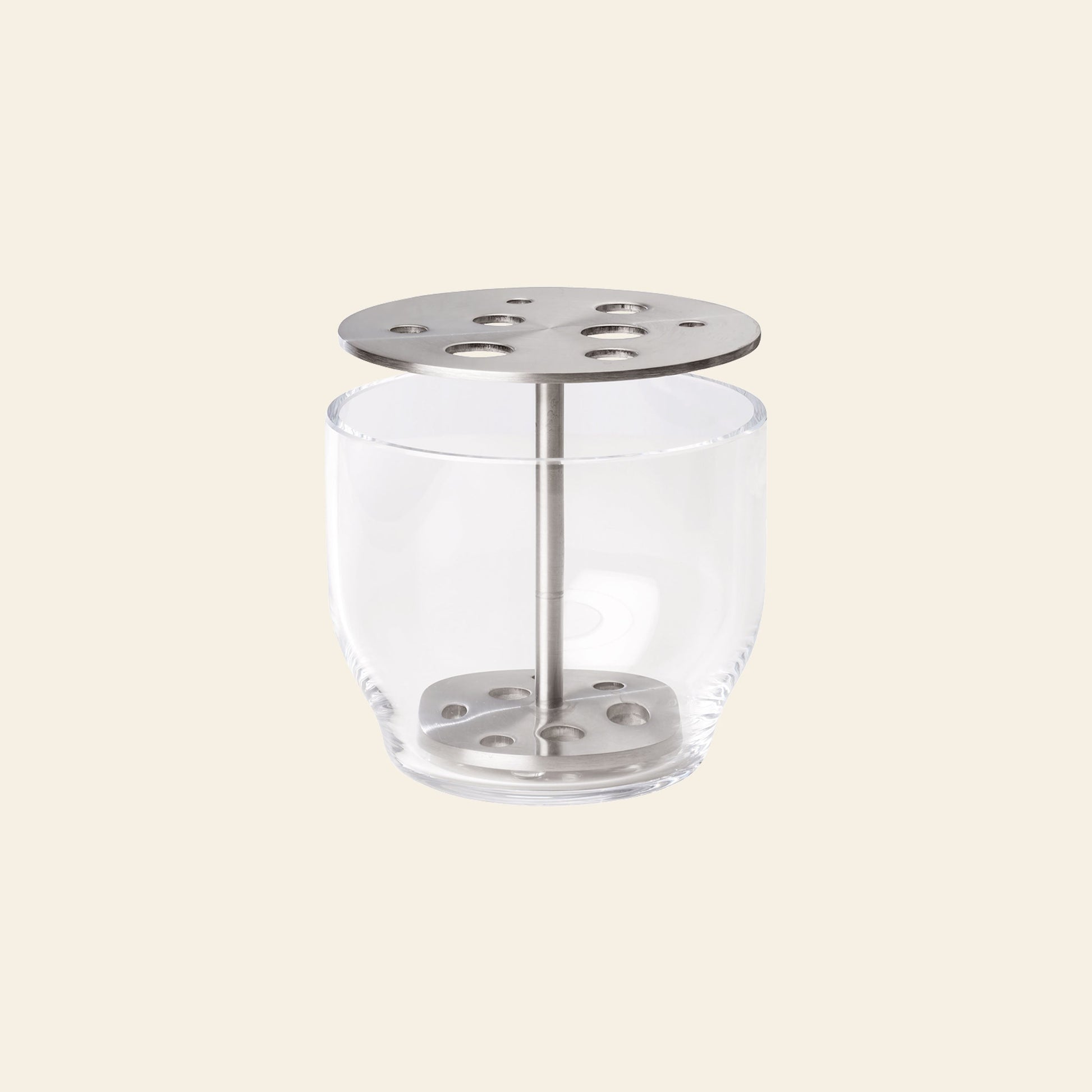 Fritz Hansen Ikebana Vase Small Brushed Stainless Steel