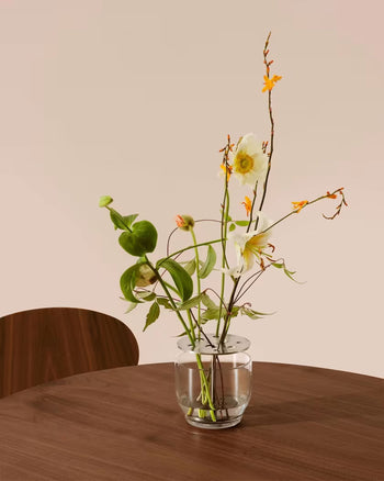Fritz Hansen Ikebana Vase Small Brushed Stainless Steel