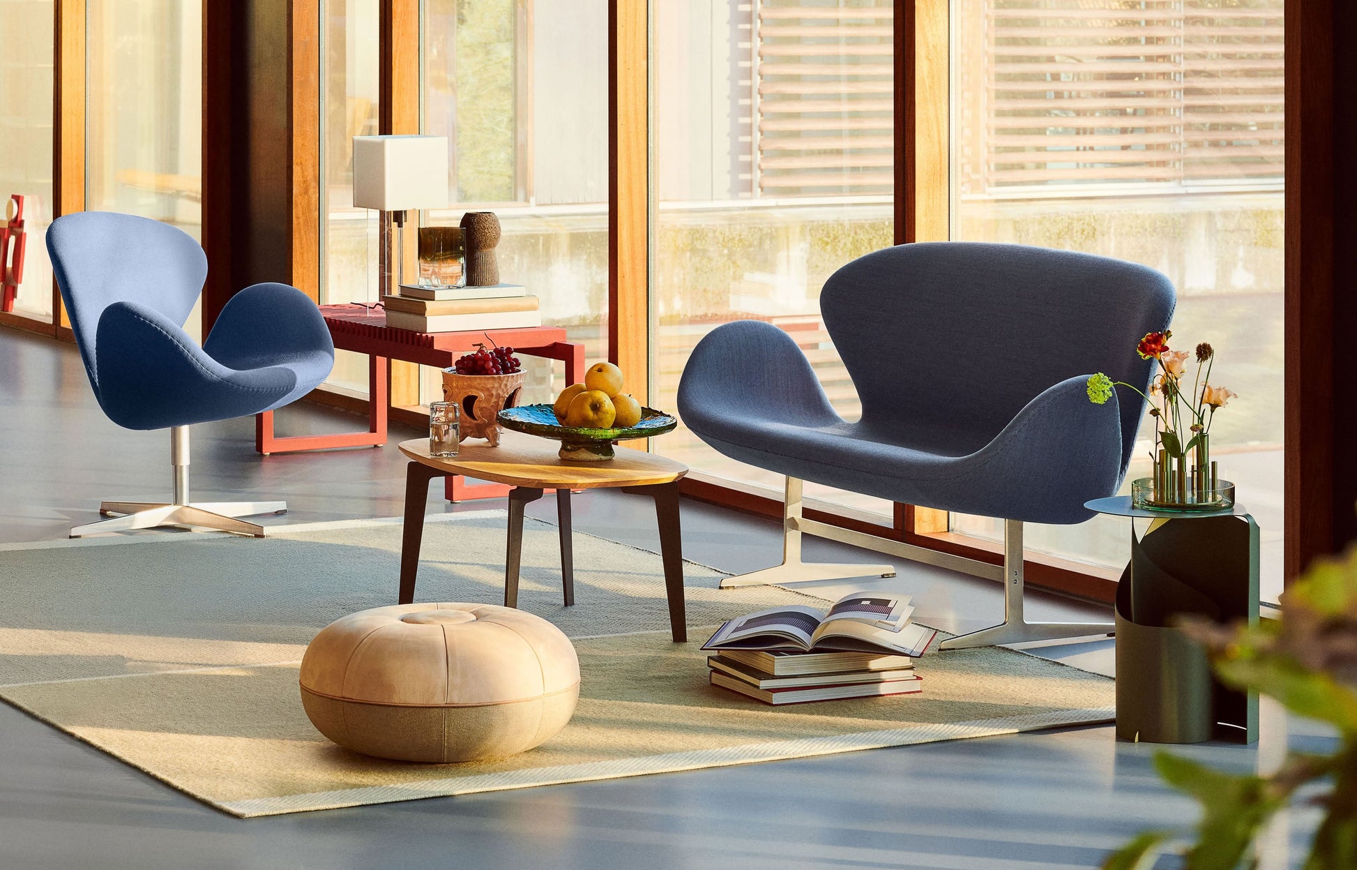 Fritz Hansen Ikeru High Vase Forest Green