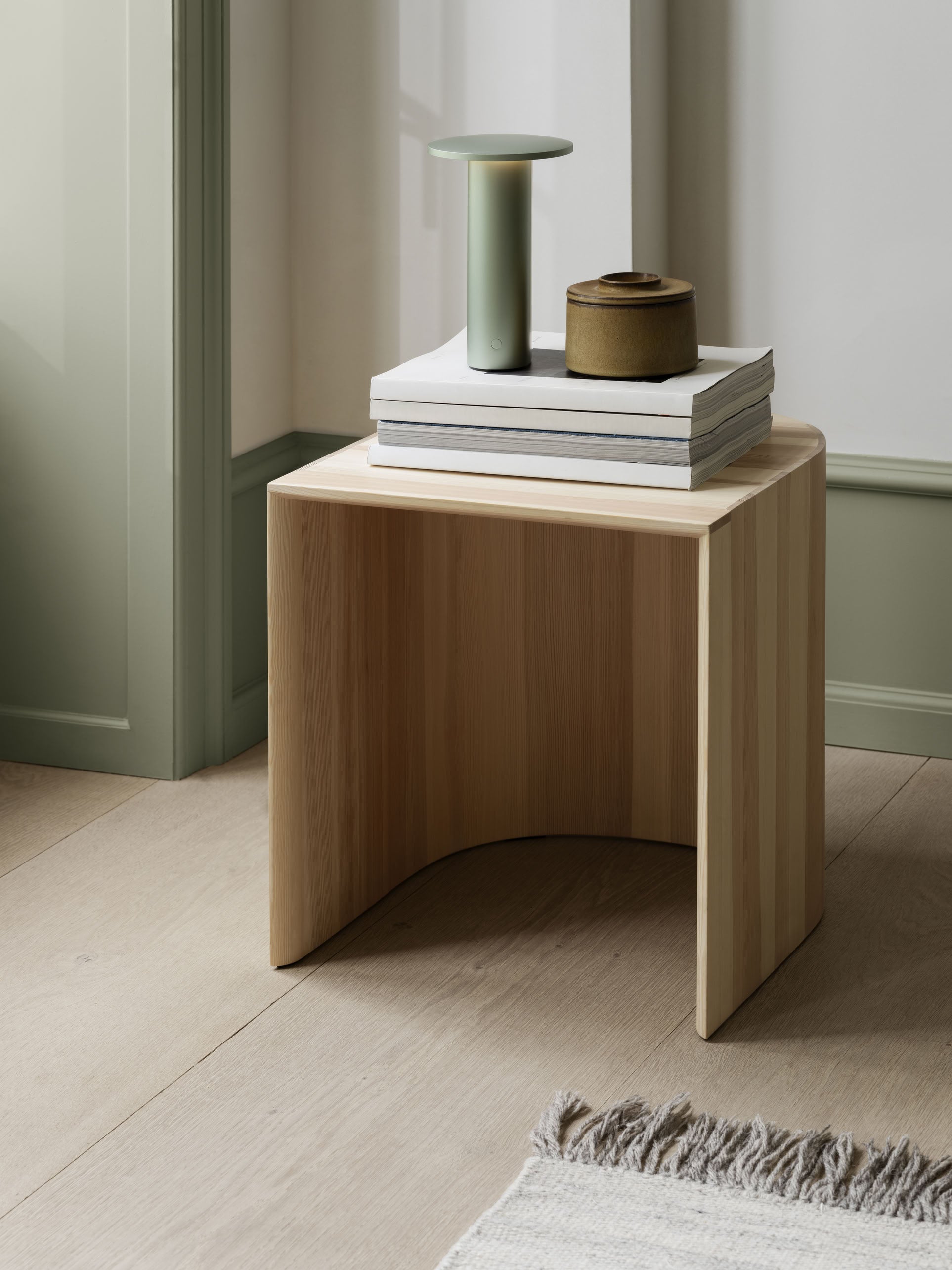 Fritz Hansen Solae Portable Lamp Light Green