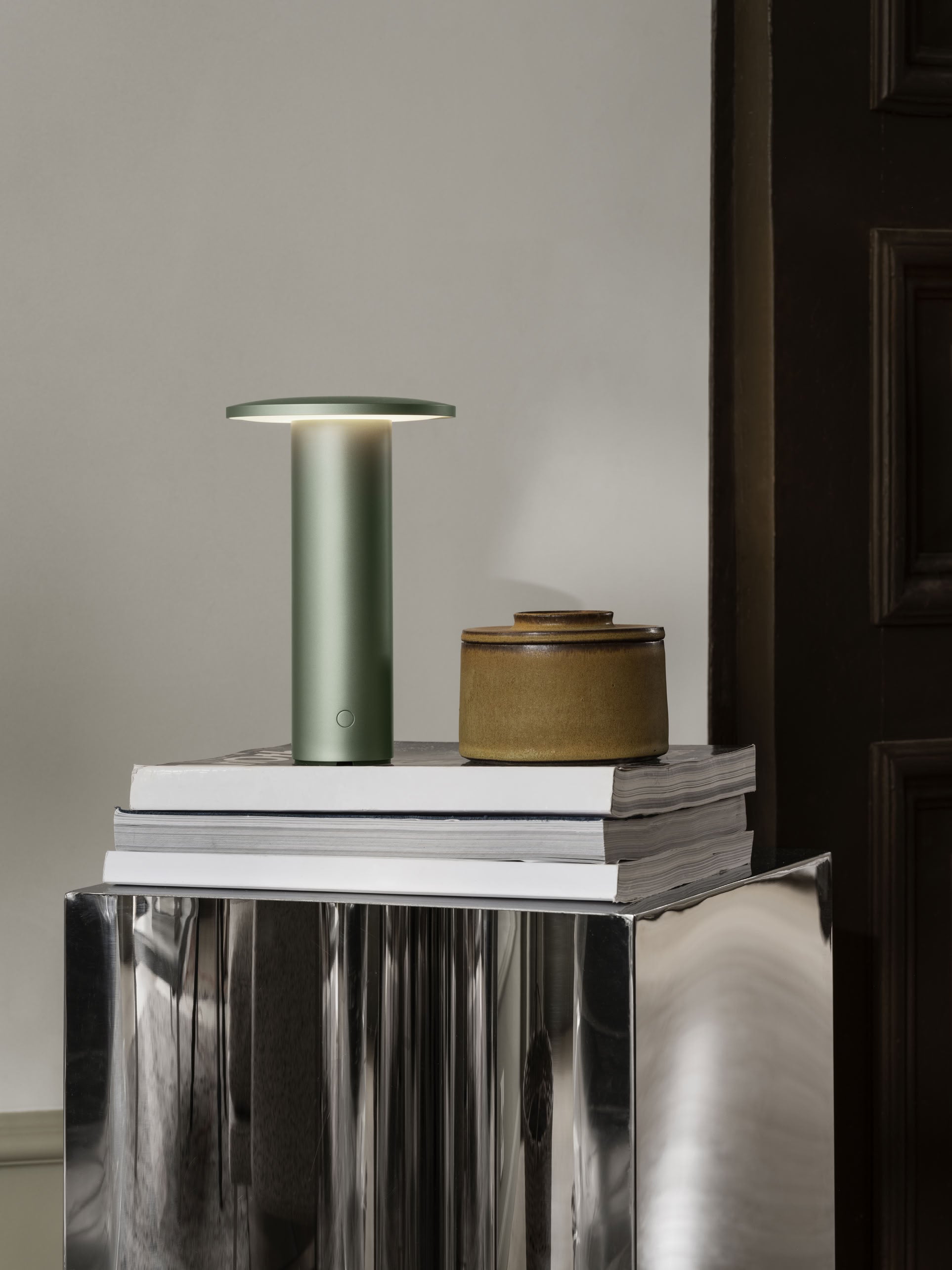 Fritz Hansen Solae Portable Lamp Light Green