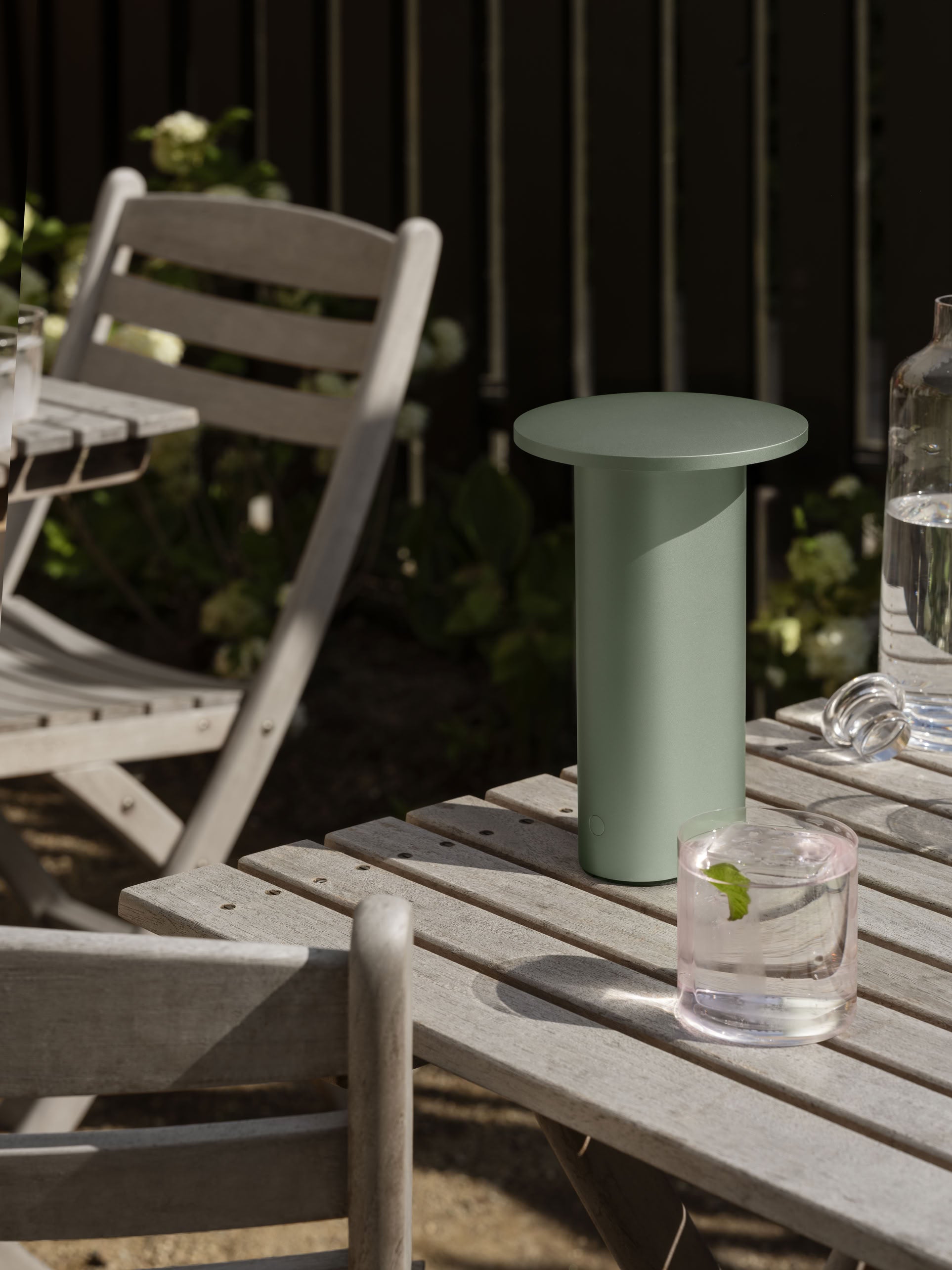 Fritz Hansen Solae Portable Lamp Light Green