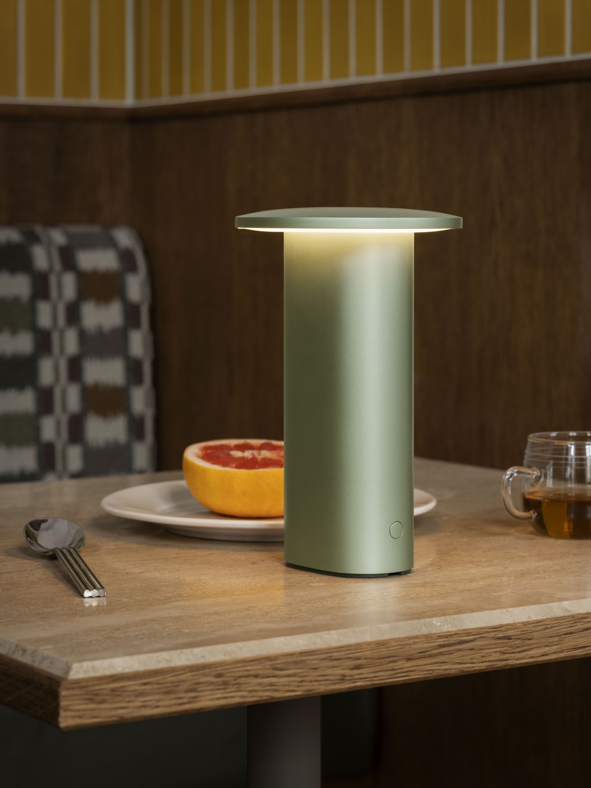 Fritz Hansen Solae Portable Lamp Light Green