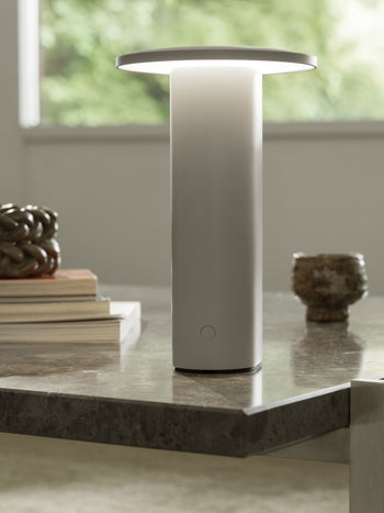 Fritz Hansen Solae Portable Lamp Warm Grey