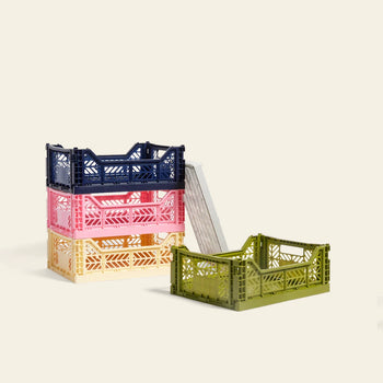 Hay Colour Crate Medium Navy