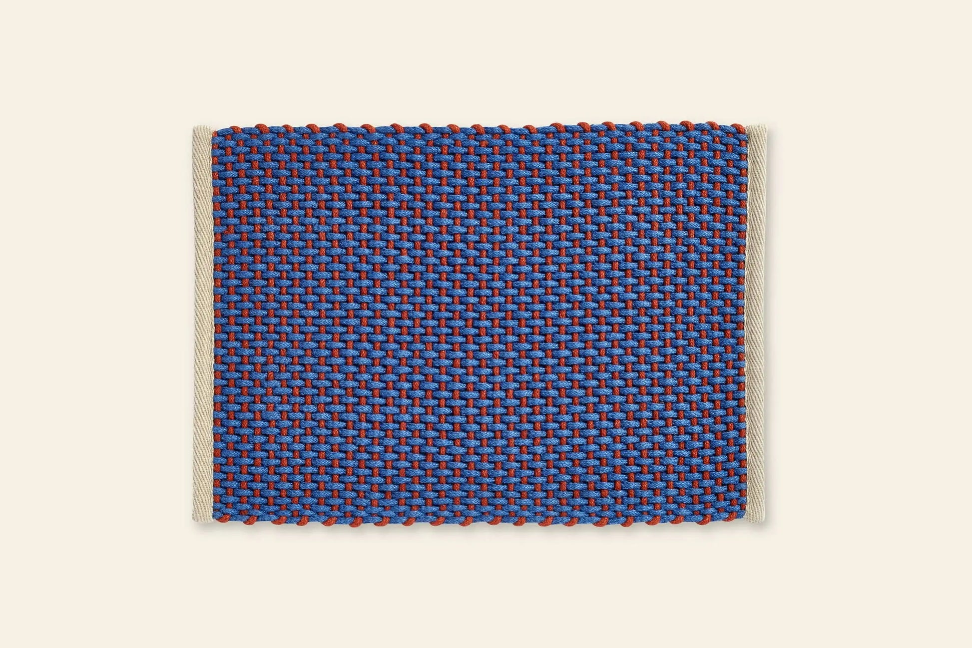 Hay Door Mat Blue