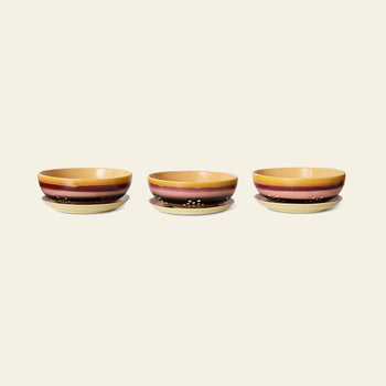 HKLIVING 70s Ceramics Berry Bowl Sunset