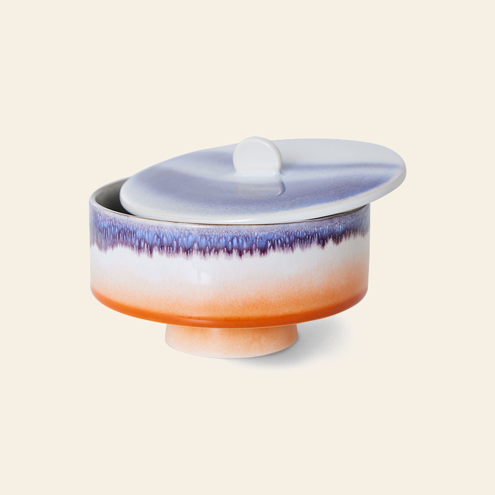 HKLIVING 70s Ceramics Bonbon Bowl Mauve