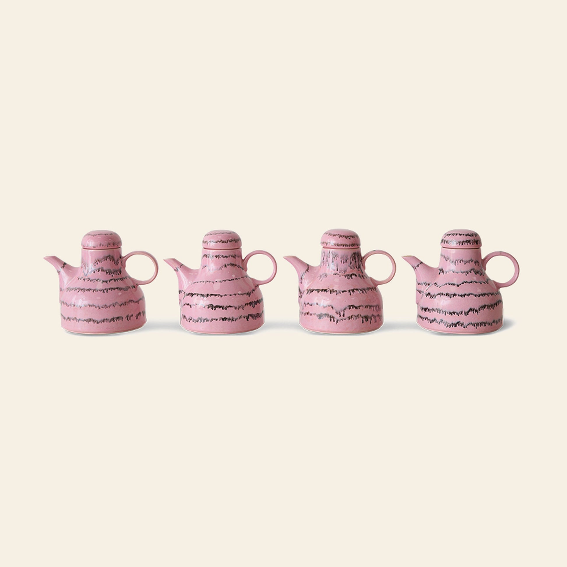 HKLIVING 70s Ceramics Coffee Pot Bubble