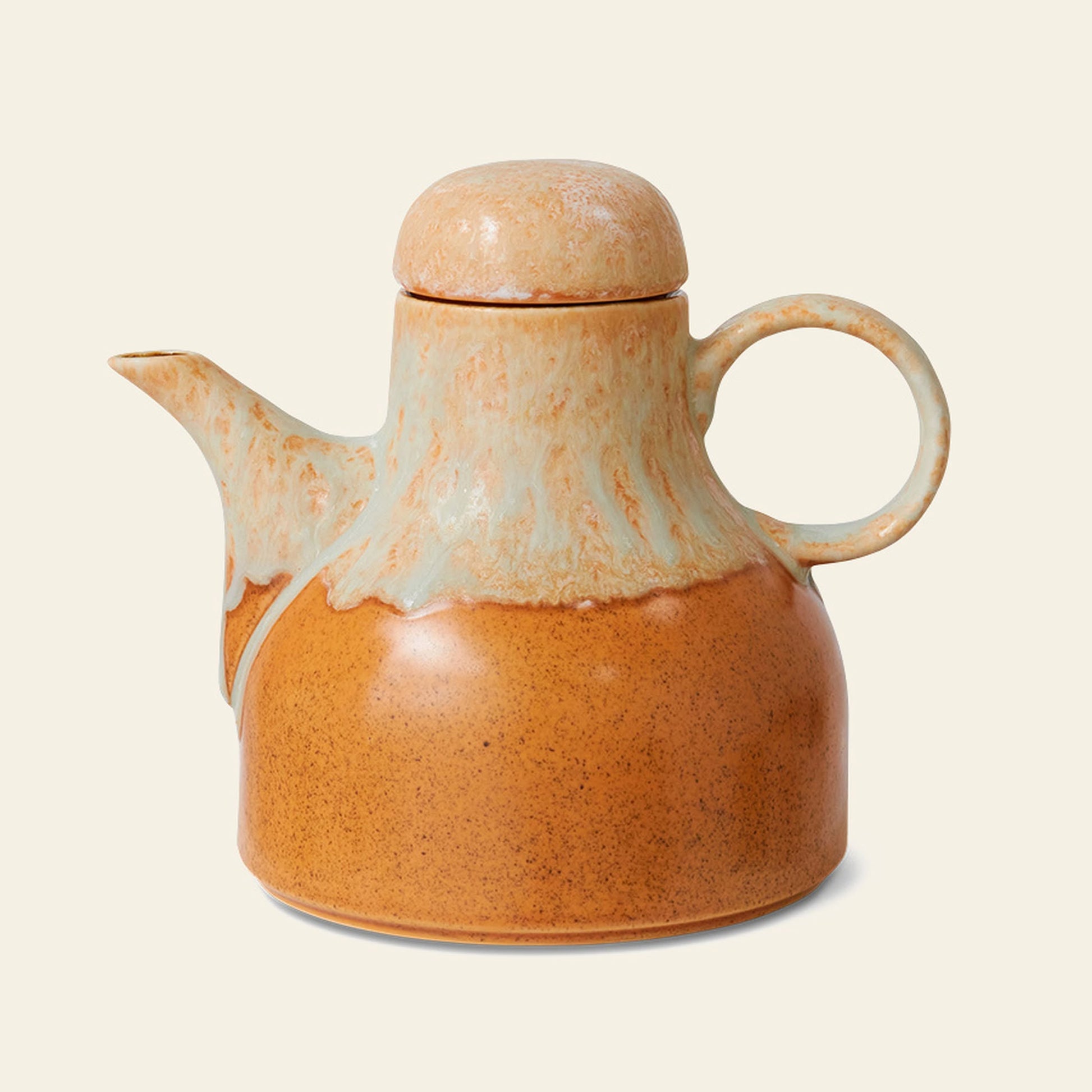 HKLIVING 70s Ceramics Coffee Pot Dunes
