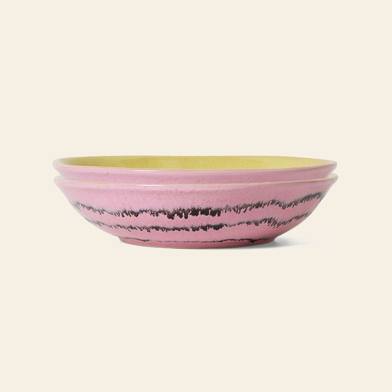 HKliving 70s Ceramics: Curry Bowls, Set of 2