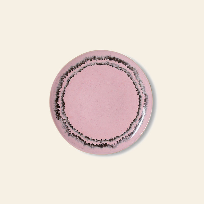 HKLIVING 70s Ceramics: Dessert Plates, Set of 2