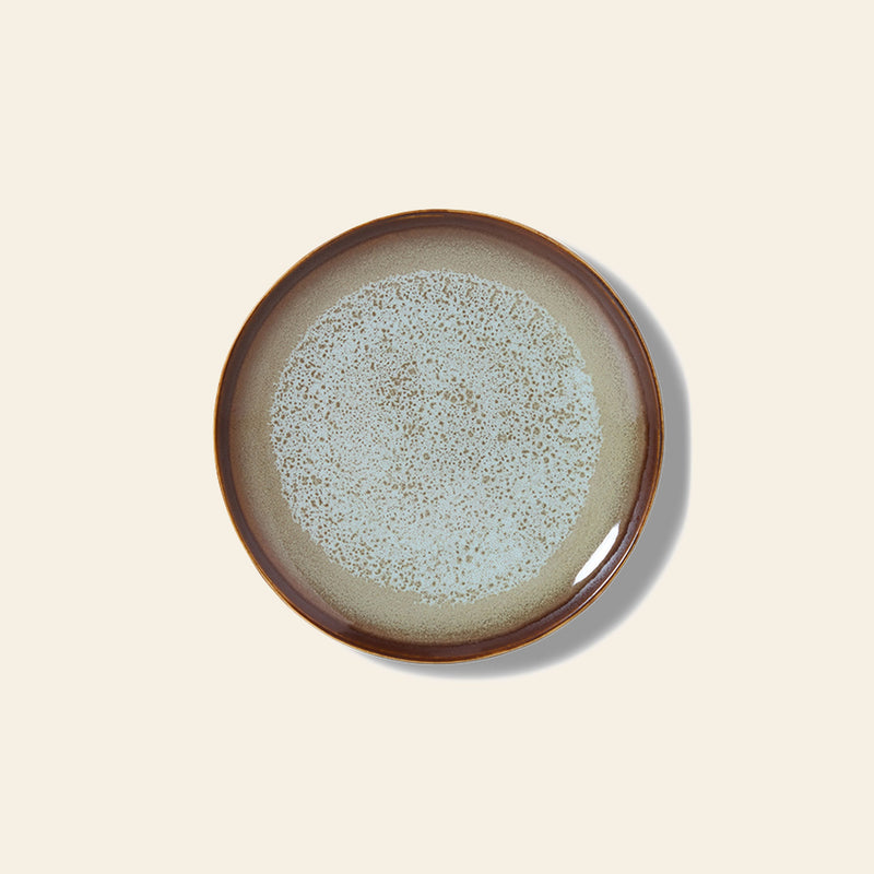 HKLIVING 70s Ceramics: Dessert Plates, Set of 2