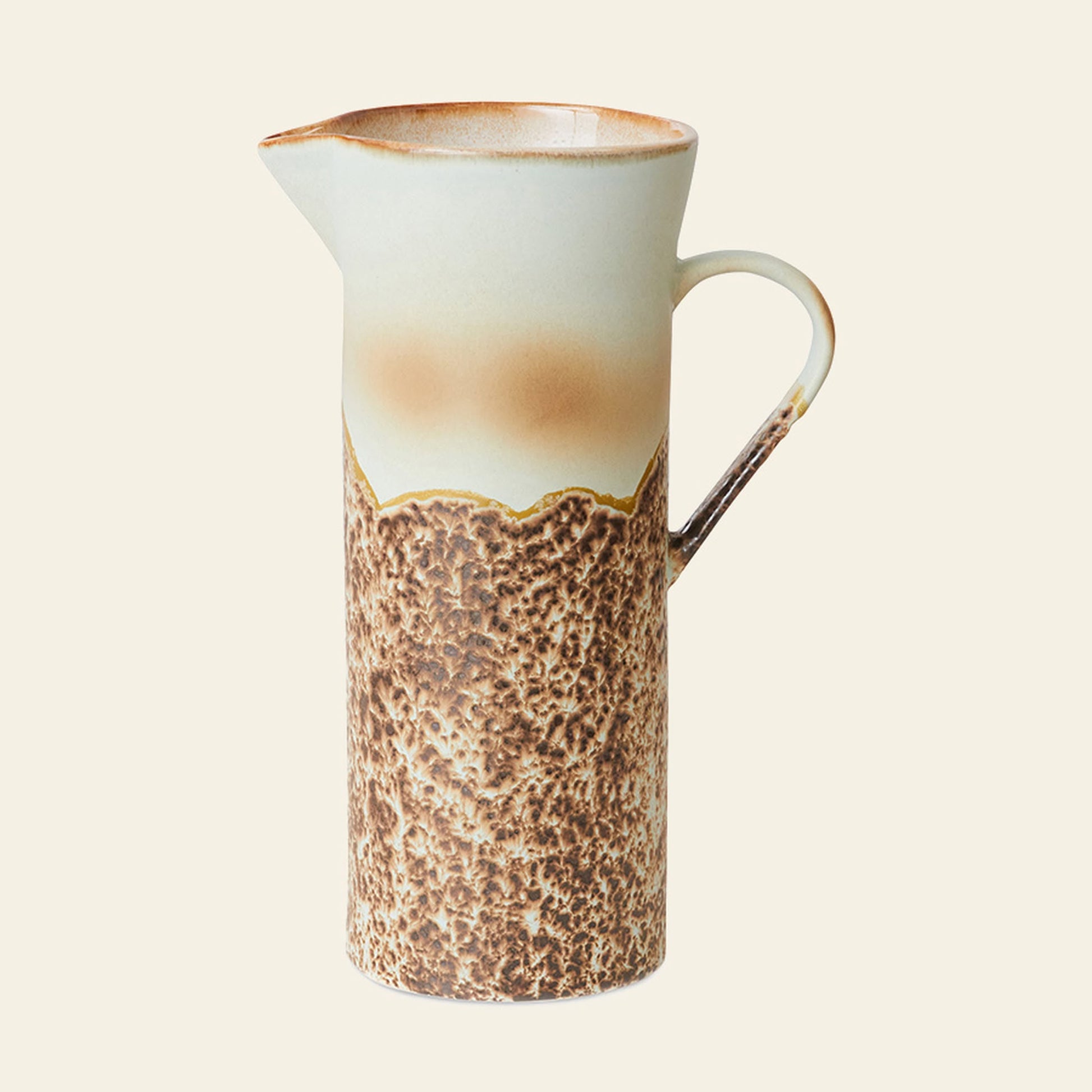 HKLIVING 70s Ceramics Jug Shell