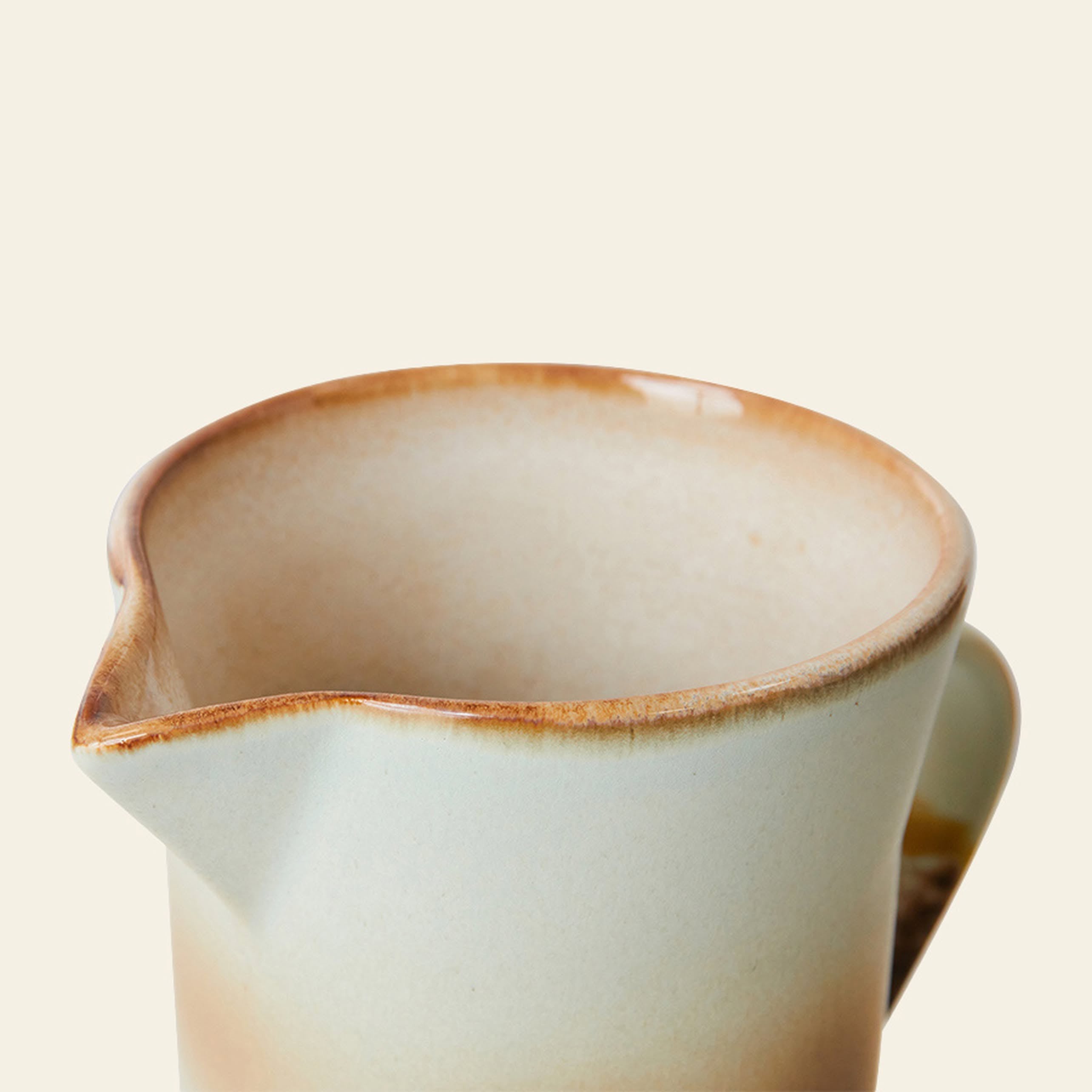 HKLIVING 70s Ceramics: Jug - Shell