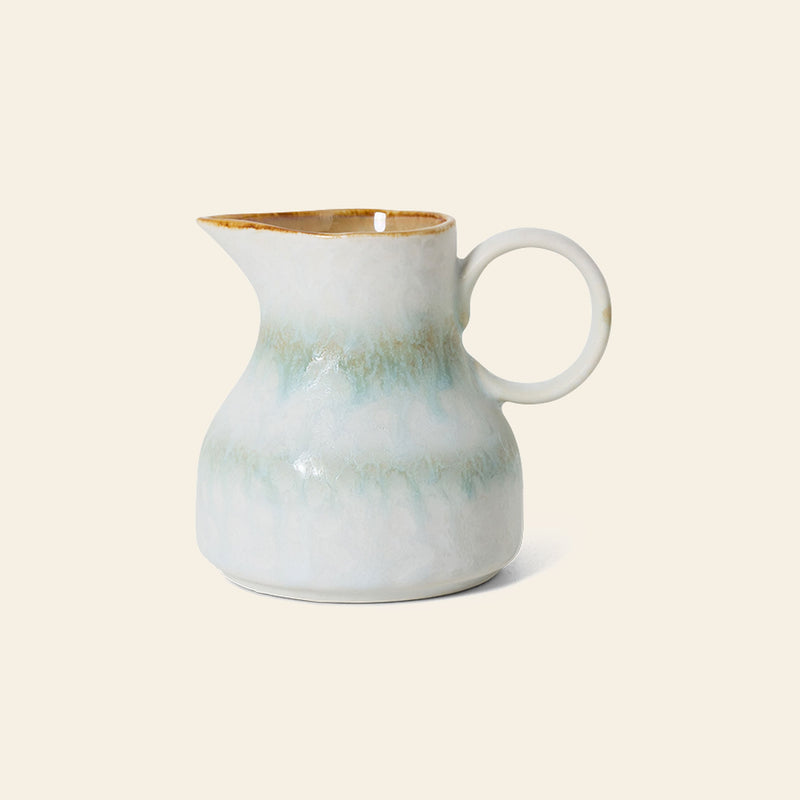 HKLIVING 70s Ceramics: Milk Jug - Petal