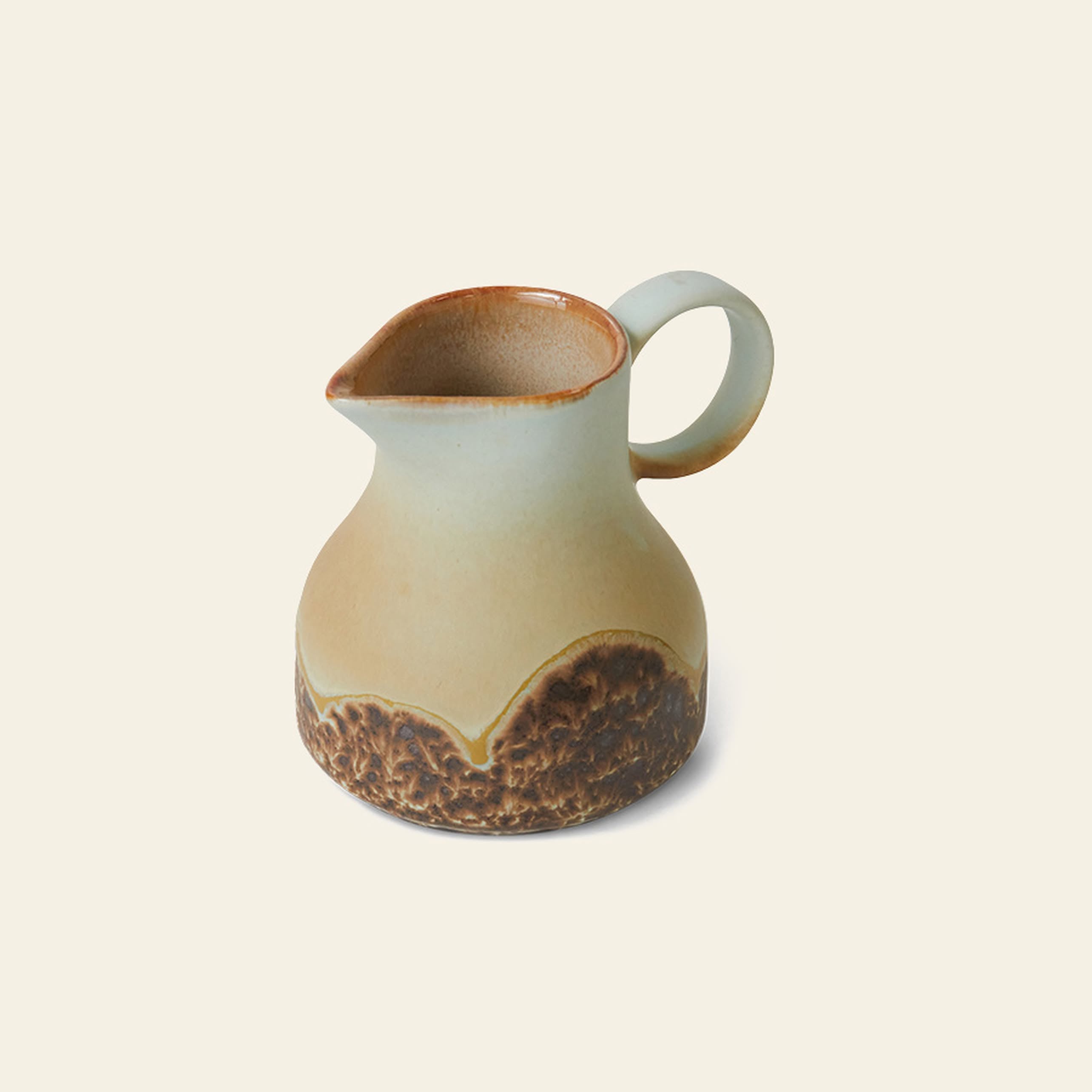HKLIVING 70s Ceramics: Milk Jug - Shell