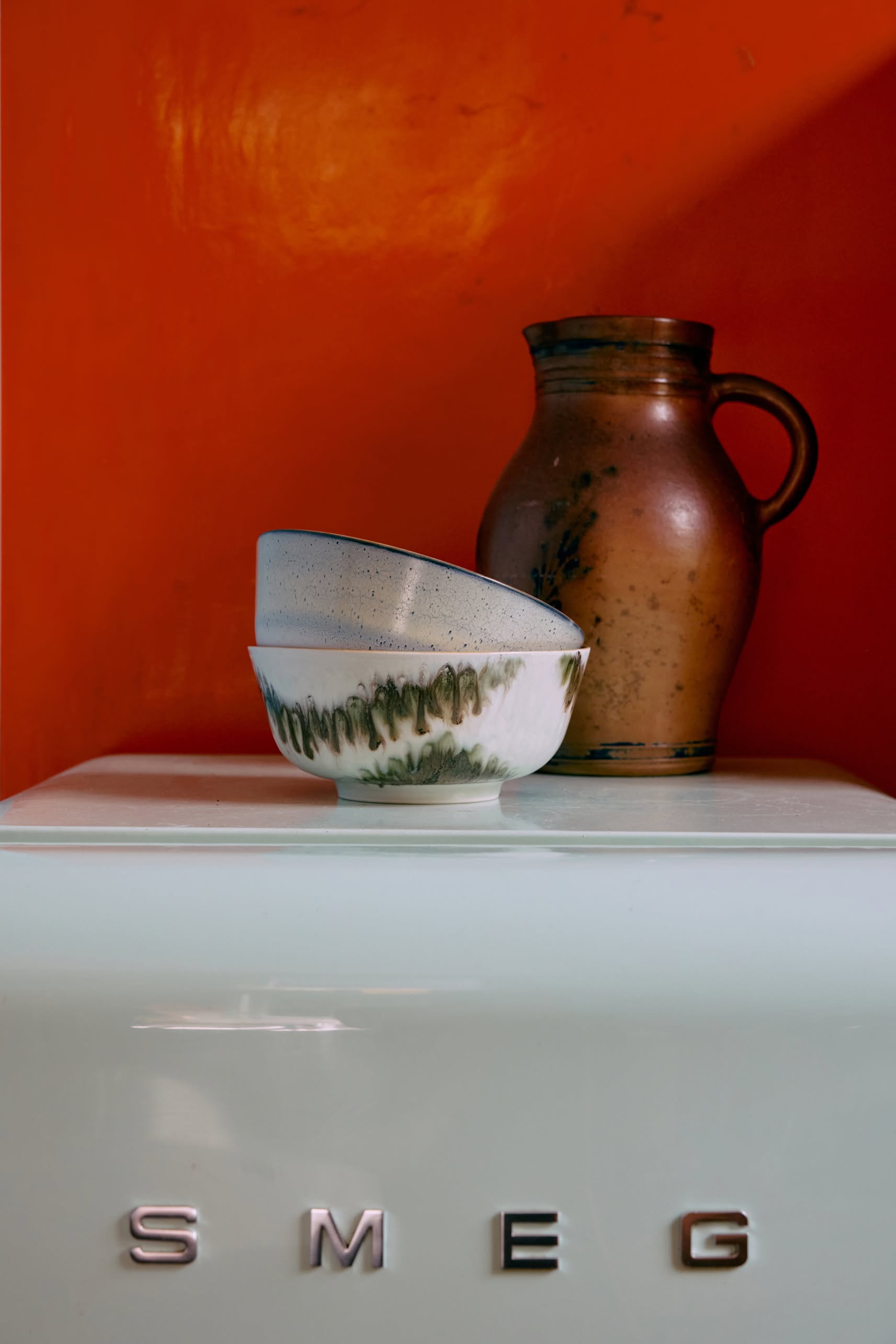 HKLIVING 70s Ceramics Ramen Bowls Set of 2 Minimalist