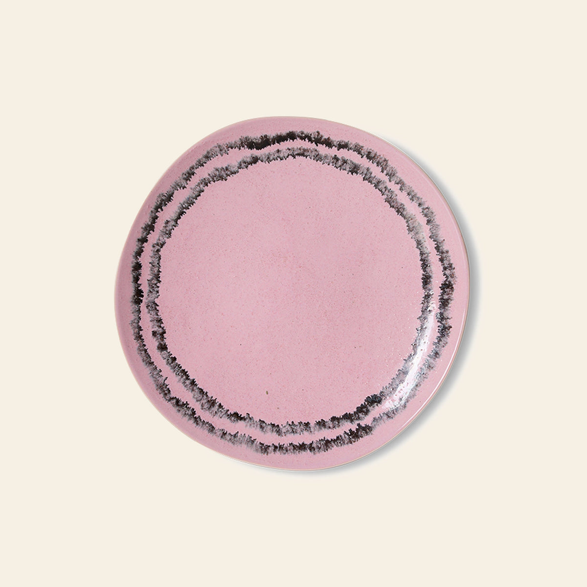 HKLIVING 70s Ceramics Side Plates Set of 2 Bubble