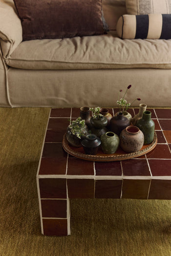 HKLIVING 70s Ceramics Small Vases Set of 5 Palette