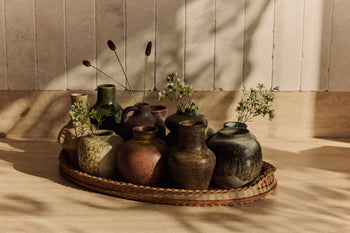 HKLIVING 70s Ceramics Small Vases Set of 5 Pursuit