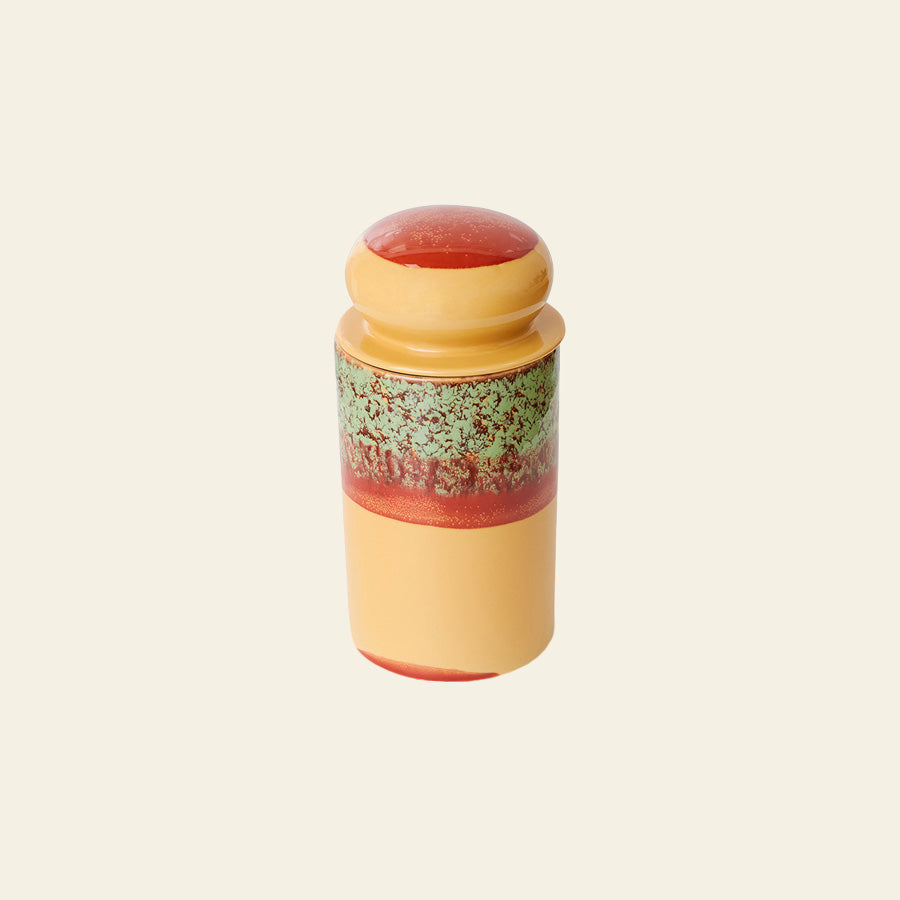 HKLIVING 70s Ceramics Storage Jar Cove