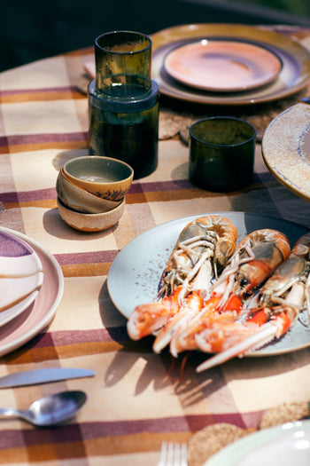 HKLIVING 70s Ceramics XS Bowls Set of 4 Marine