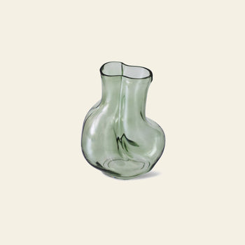 HKLIVING Gleam Glass Vase Olive