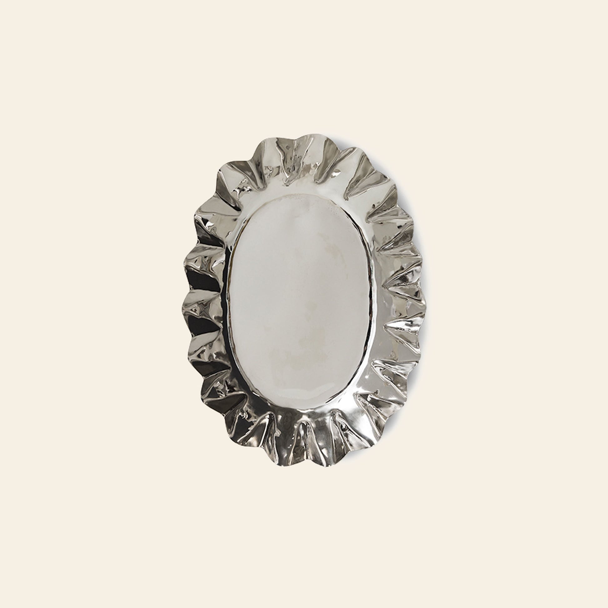 HKLIVING New Classics Chrome Tray Medium