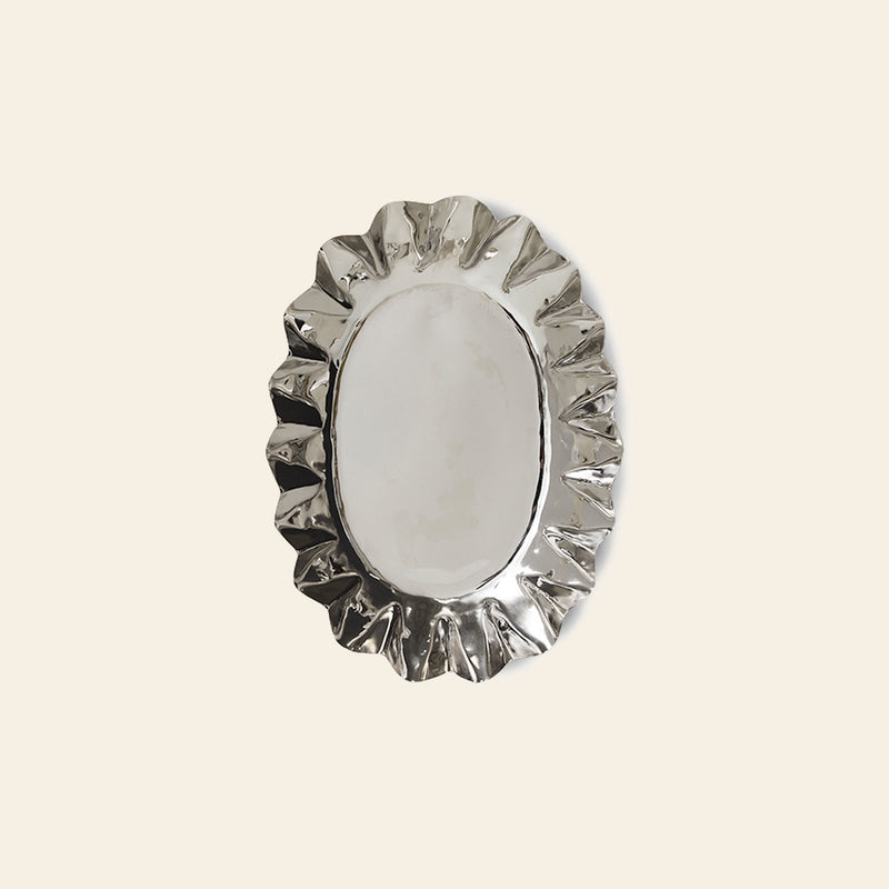 HKLIVING New Classics: Chrome Tray, Medium