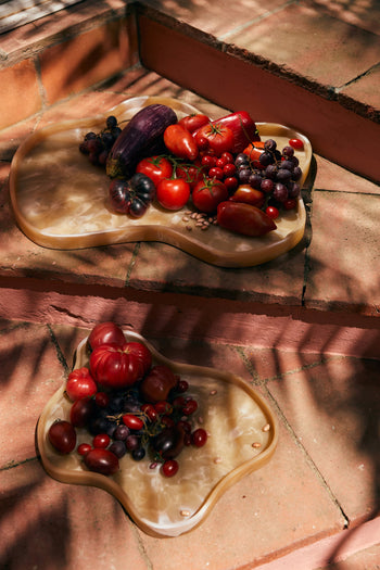 HKLIVING Patio Small Tray Cream