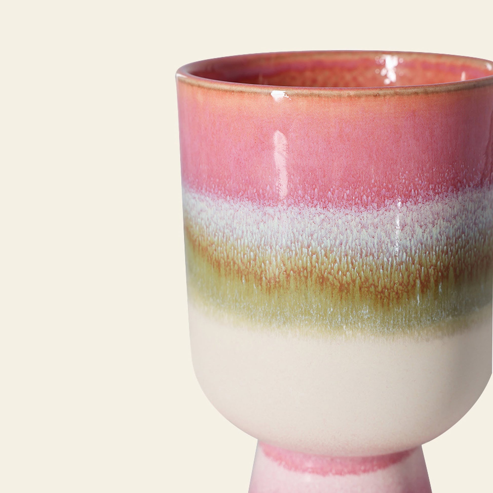 HKLIVING Retro Flower Pot Rosefield