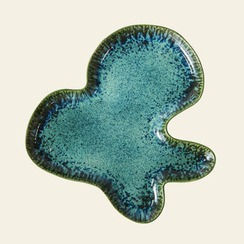HKLIVING Shell Plate Teal