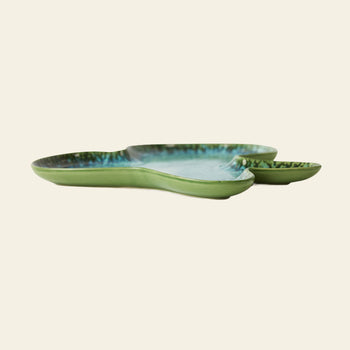 HKLIVING Shell Plate Teal