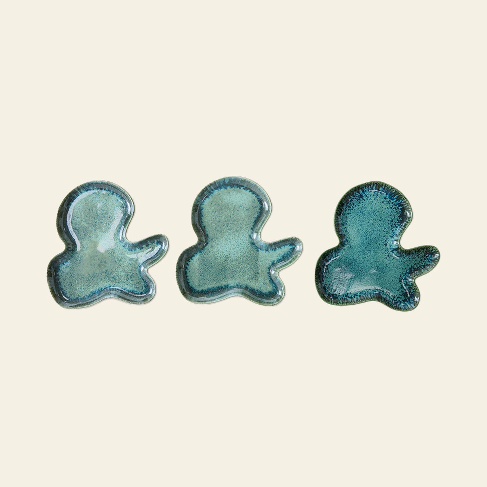 HKLIVING Shell Plate Teal