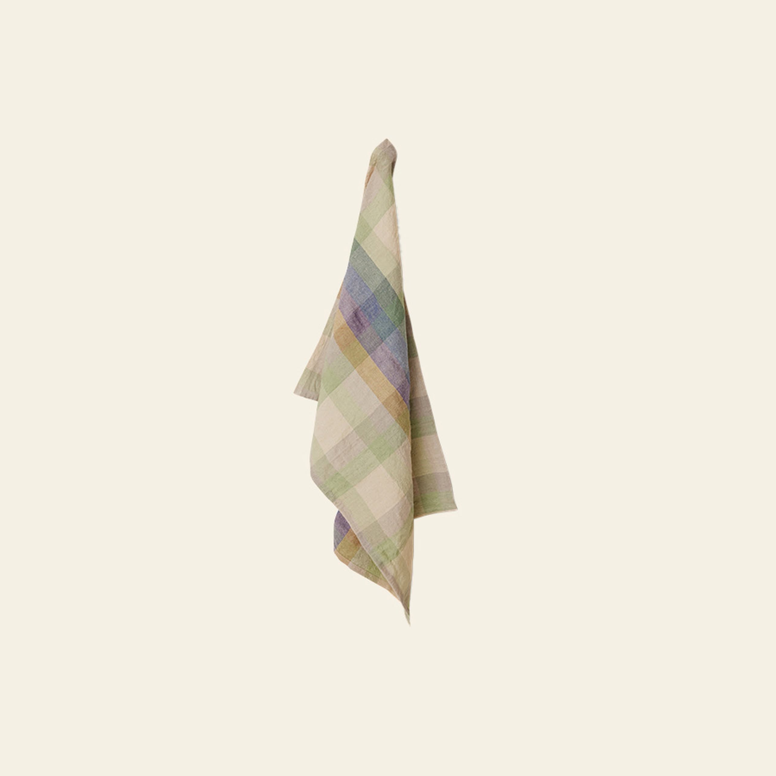 HKLIVING Vida Check Tea Towel - Multicoloured