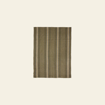 HKLIVING Vida Striped Tea Towel - Sand/Cream