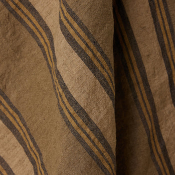 HKLIVING Vida Striped Tea Towel - Sand/Cream