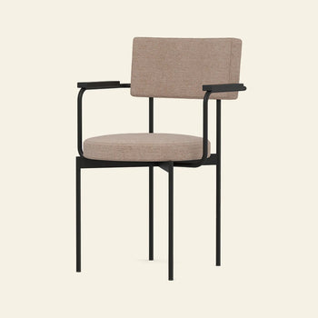 Hkliving Dining Armchair Main Line Flax Black Morden