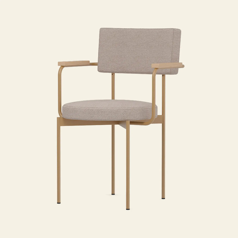 HKLIVING Dining Armchair, Main Line Flax, Dusty