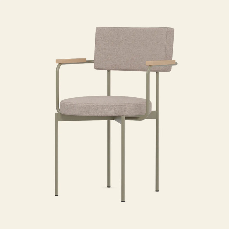 HKLIVING Dining Armchair, Main Line Flax, Olive