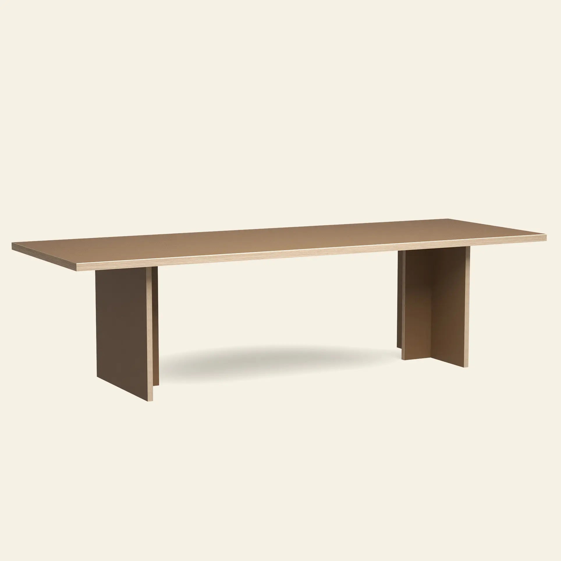 Hkliving Dining Table Rectangular 280Cm Brown