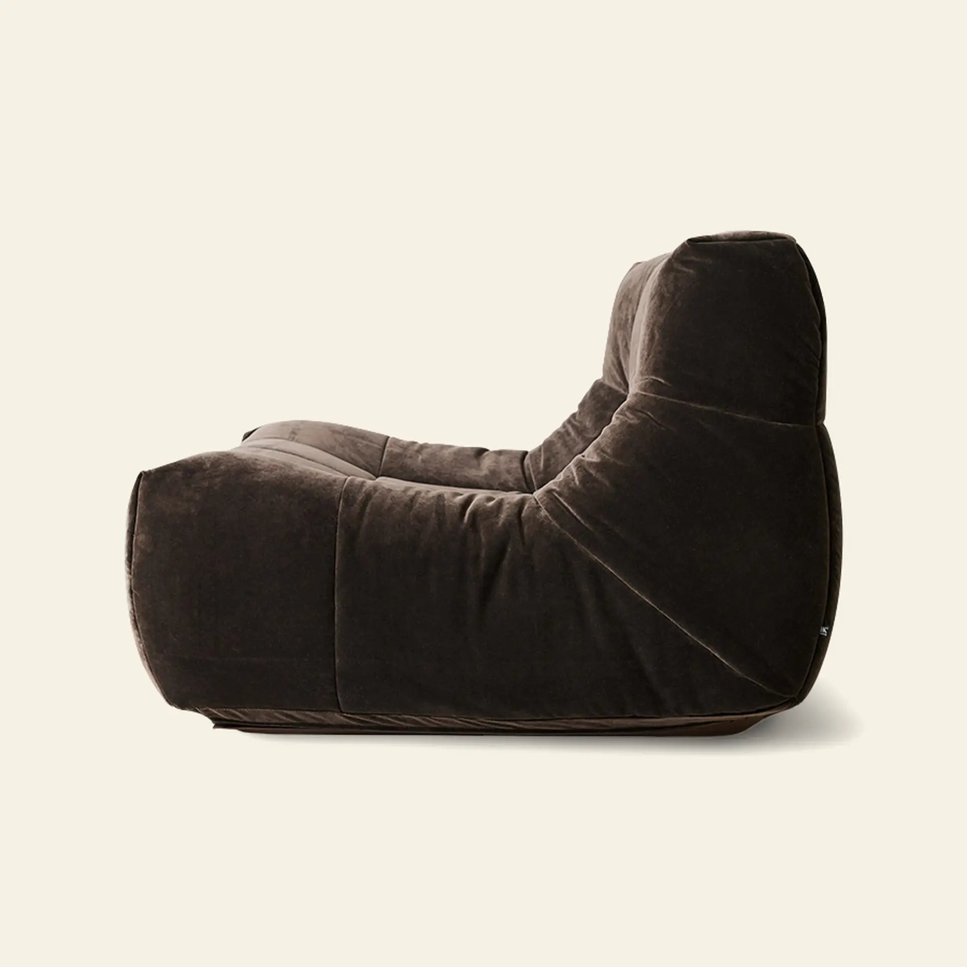 Hkliving Lazy Lounge Chair Royal Velvet Espresso