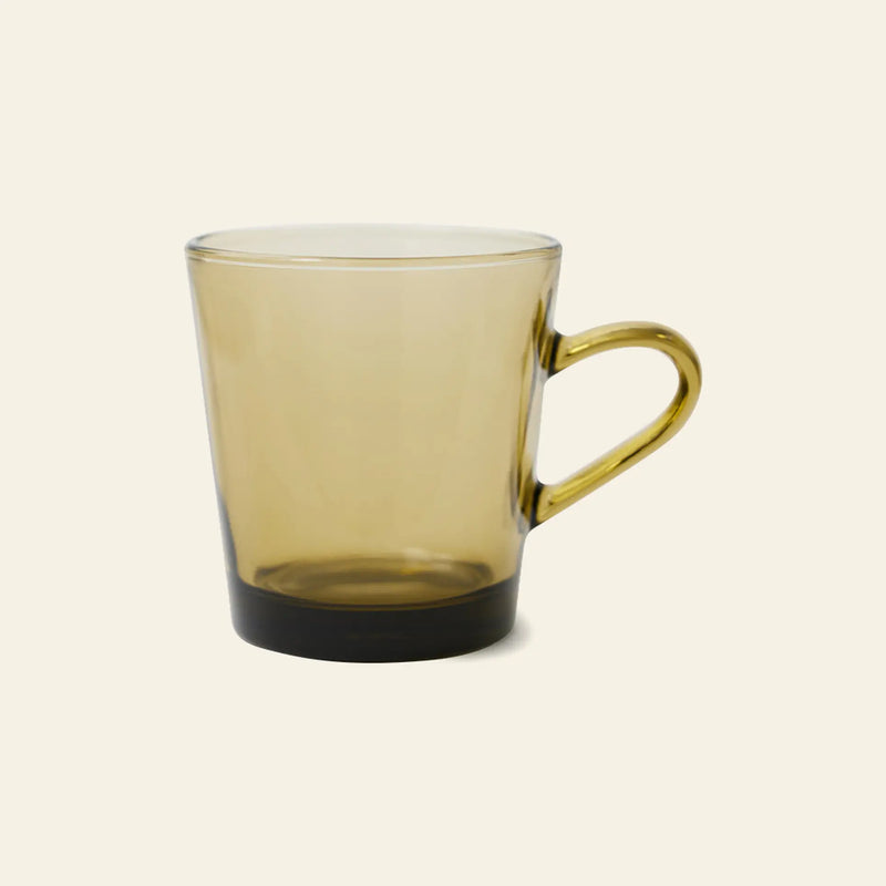 HKliving 70年代玻璃器皿：咖啡杯，一套4个