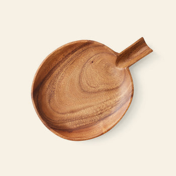 HKliving Acacia Platter L Natural